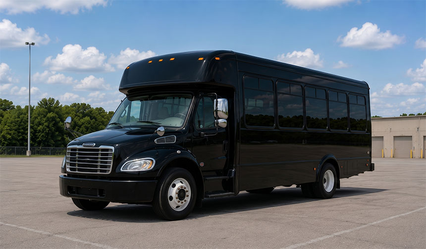 18-passenger minibus for charter in Alpharetta, GA